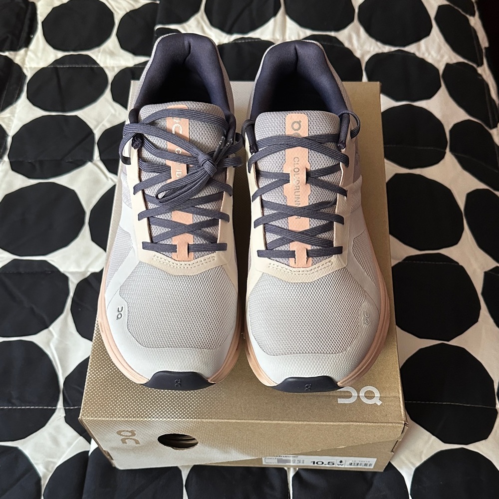On Running Women's Sneakers - Gray and Pink